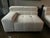 Large Cantoni 3-Pc Modular Sectional Sofa in Off-White Cream Micro-Suede, Like New For Sale In Atlanta - Image 6 of 14