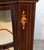 Edwardian Corner Cabinet Bow Front in Mahogany, 1890s For Sale - Image 6 of 8