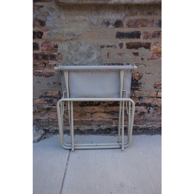 Vintage Mid-Century Brown Jordan Nomad Collection Outdoor Chairs & Ottomans - 6 Piece Set For Sale - Image 10 of 13