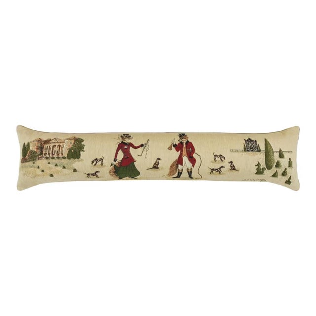 Keep the warmth in with this Hines tapestry draught excluder. Meticulously hand-finished in England with a luxury British...