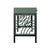 Not Yet Made - Made To Order Swirl Writing Desk - Evergreen For Sale - Image 5 of 9