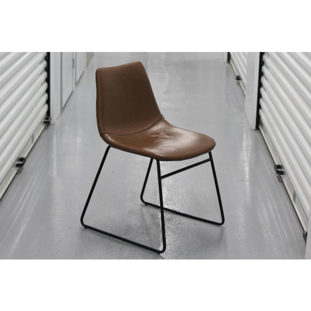 Brown Dining Chairs, Set of 4 For Sale - Image 4 of 18