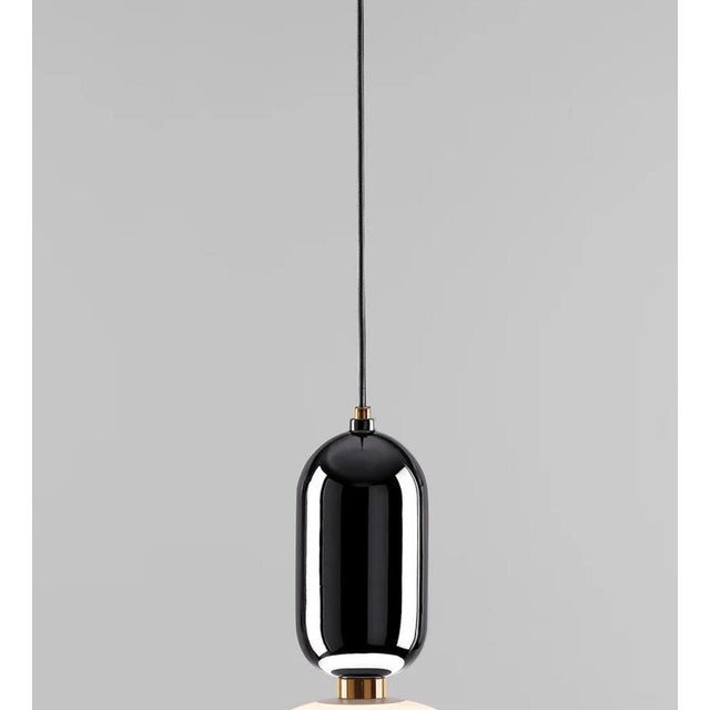 Black Black Aballs T Gr Suspension Lamp in Ceramic and Glass by Jaime Hayon for Parachilna For Sale - Image 8 of 16