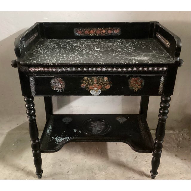Louis Philippe Mobile Bathroom Dressing Table, 1850s For Sale - Image 14 of 14