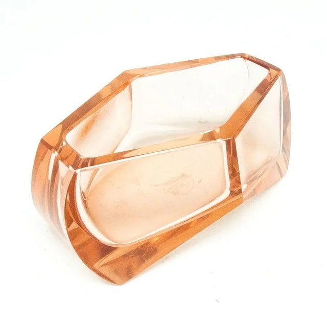 Glass Art Deco Czechoslovakian Toolbox by Moser, 1930s For Sale - Image 7 of 7