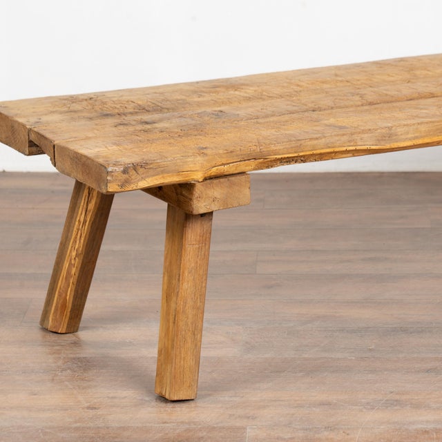 20th Century Hungarian Rustic Coffee Table For Sale - Image 9 of 12