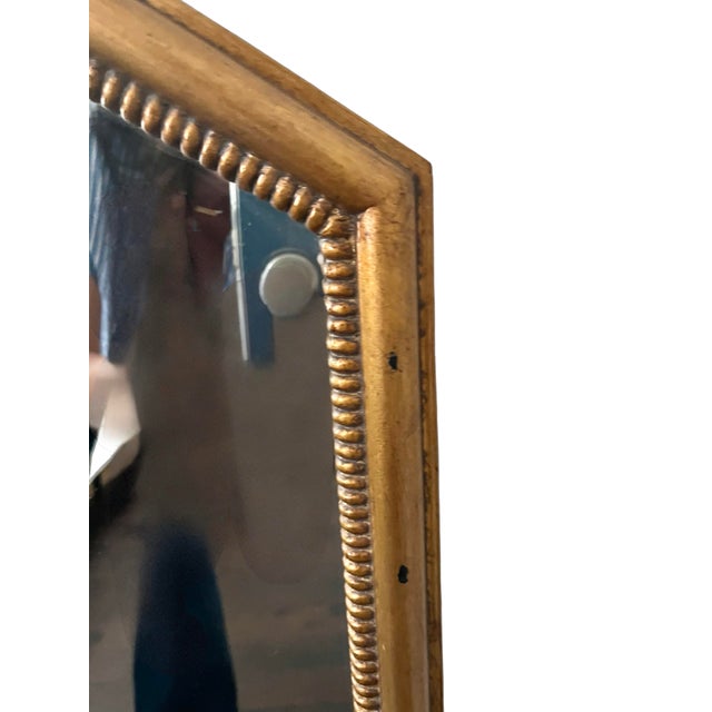Mark D. Sikes Henredon X Mark D. Sikes Gilt Geometric Wall Mirror For Sale - Image 4 of 8