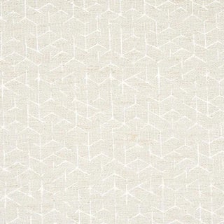 Sample- Schumacher Coleridge Jacquard Fabric in Neutral For Sale