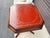 English 1940s Vintage English Regency Table With Red Leather Top. For Sale - Image 3 of 10