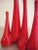 Red Antonia Campi Vase For Sale - Image 8 of 8