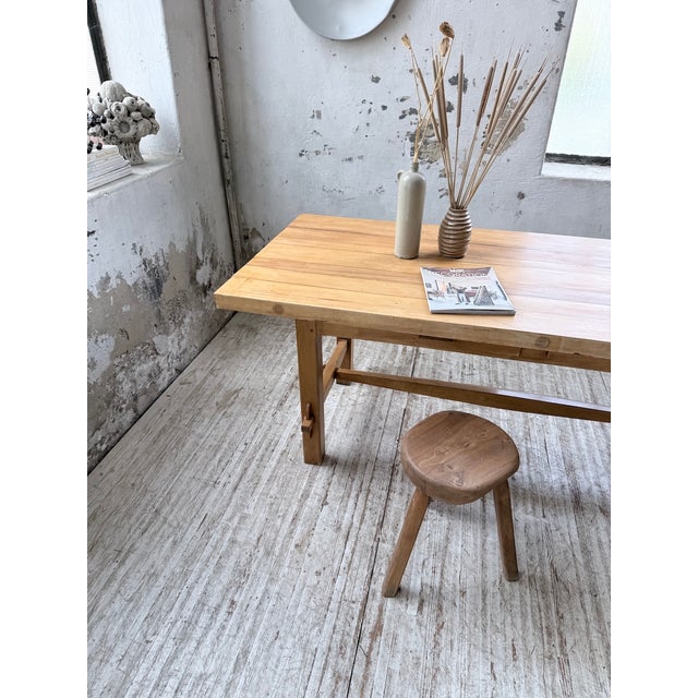 Mountain Dining Table in Beech, 1950s For Sale - Image 13 of 18