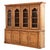 1940s Belgian Oak Two-Piece Breakfront Cabinet, C. 1940 For Sale - Image 5 of 9