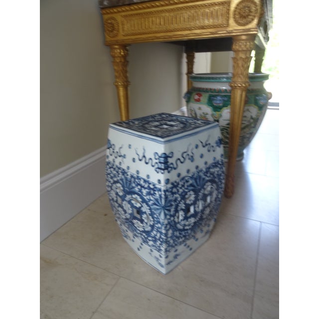 Vintage Chinese Garden Seat For Sale In Los Angeles - Image 6 of 9