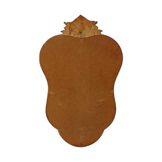 French Wall Mirror in Golden Wood For Sale - Image 5 of 15