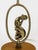 Art Deco Sculptural Brass Table Lamp with Female Figure, Sweden, 1940s For Sale - Image 4 of 9