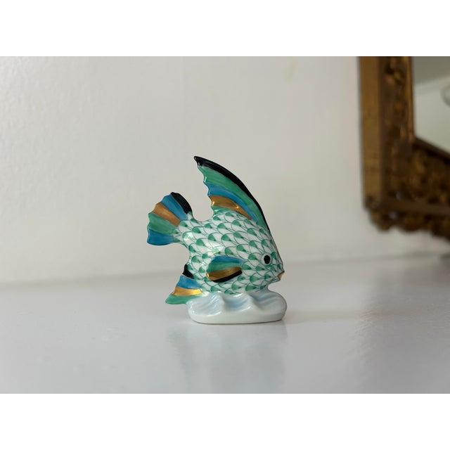 Figurative Herend Sailing Fish For Sale - Image 3 of 4