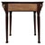 Gold Antique English Art Nouveau Oak Side Table For Sale - Image 8 of 12