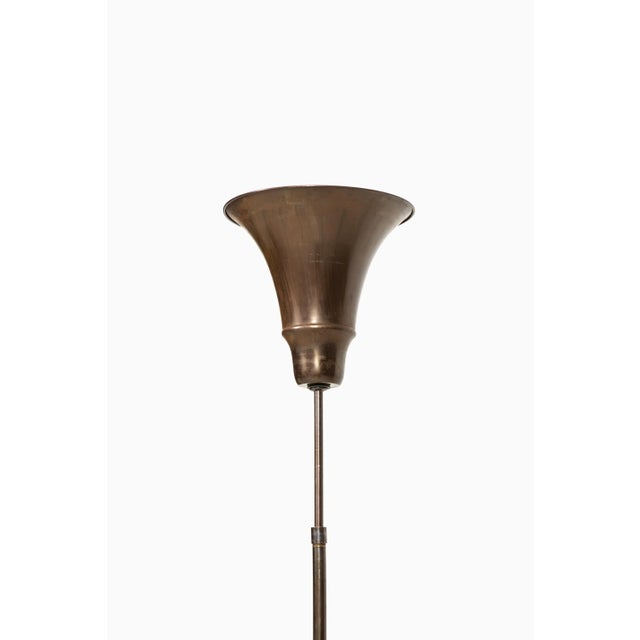 Danish the Bridge Lamp Uplight Floor Lamp from Louis Poulsen, 1940s For Sale - Image 3 of 7