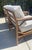 Wood Brown Jordan Vintage Rattan Lounge Chair Set, New Perennials Cushions For Sale - Image 7 of 14