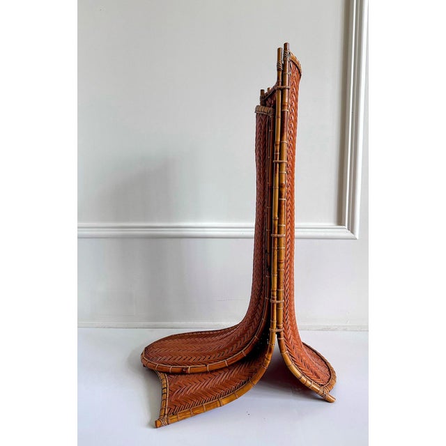 Large Striking Japanese Bamboo Sculpture Honma Hideaki For Sale - Image 15 of 18