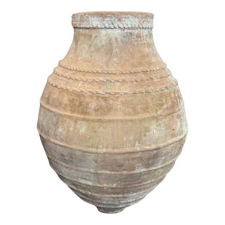 Antique Greek Terracotta Planter For Sale