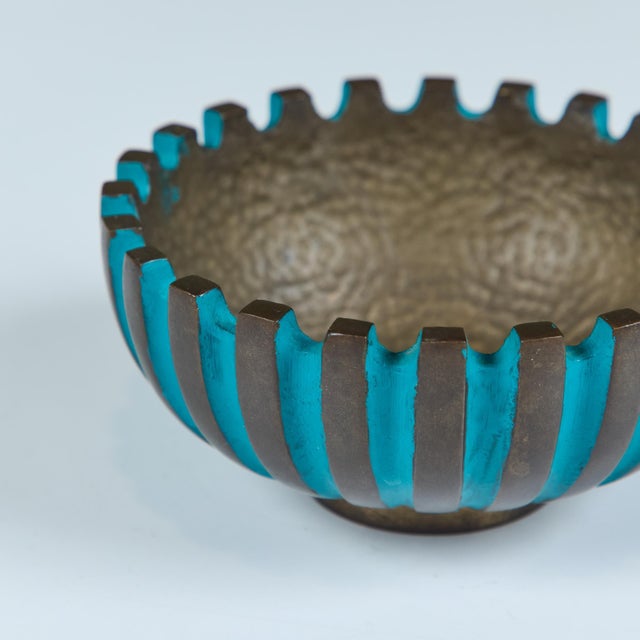Pal-Bell Cast Bronze Bowl For Sale - Image 11 of 12