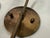Grag Studios Handcrafted Brass Frame Wall Sconces + Glass Shades, Pair For Sale - Image 10 of 12
