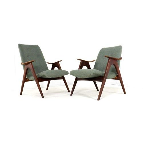 1950s Men's Model Armchair from Wébé For Sale - Image 5 of 15