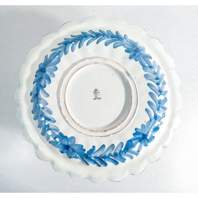 Hand Painted Ceramic Plate from Mazzotti Albisola For Sale - Image 14 of 18