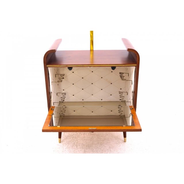 1970s Bar Cabinet with Lamp, Eastern Europe, 1970s For Sale - Image 5 of 13