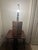 Russel Wright Mid-Century Modern Brutalist Stacked Wood Block Table Lamp Base For Sale - Image 4 of 8
