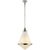 Modern Thomas O'Brien for Visual Comfort Signature Gale Large Pendant in Polished Nickel with White Glass For Sale - Image 3 of 4