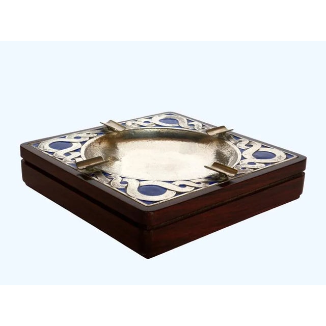 Italian Argento Silver Nail Polish Holder from Ottaviani, 1970s For Sale - Image 4 of 5