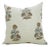 Fabdivine Handmade Block Printed Cushion Cover 20x20 Inch Cotton Linen-Govardhan For Sale