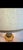 Glass Tall Vintage Mid-Century Modern (Mcm) Hollywood Regency Style Amber Glass Table Lamp With Nightlight Feature For Sale - Image 7 of 12
