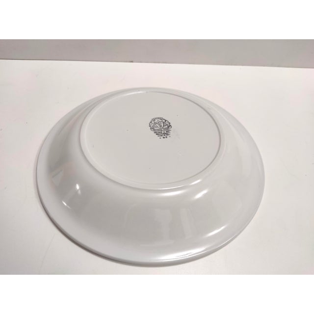 Lacquered Ceramic Dessert Plate by Antonia Campi for Richard Ginori, Italy, 1970s For Sale - Image 9 of 10