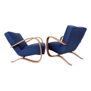 H-269 Chairs by Jindrich Halabala for Up Zavody, 1930s, Set of 2 For Sale