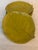 Italian Vietri Chartreuse Salad Lunch Plates - Set of 4 For Sale - Image 6 of 9