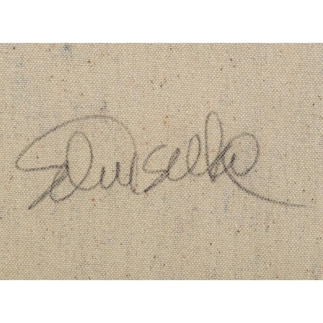 Elfi Schuselka Abstract Composition Oil Canvas For Sale In New York - Image 6 of 6