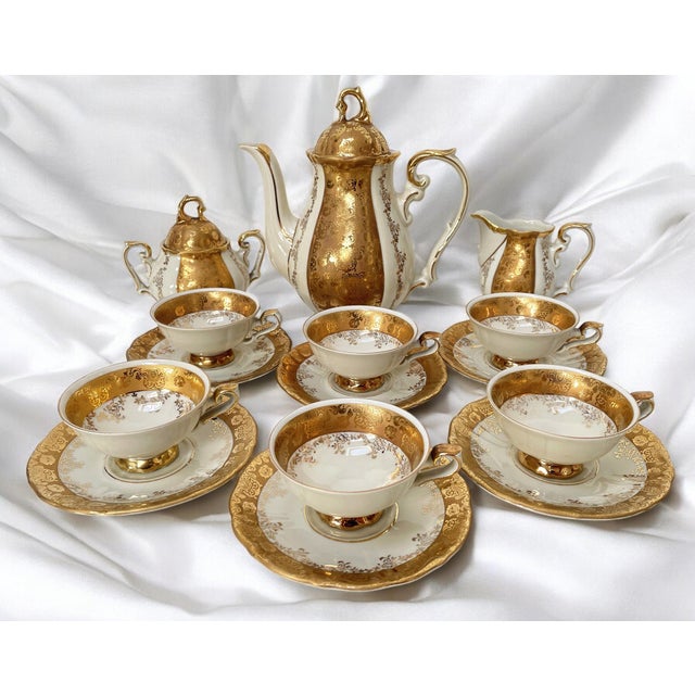 Tea Set for 5 from RKW, 1960s, Set of 13 For Sale - Image 16 of 16