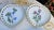 Heart-Shaped Openwork Floral Plates by E.D, 1983, Set of 6 For Sale - Image 6 of 12