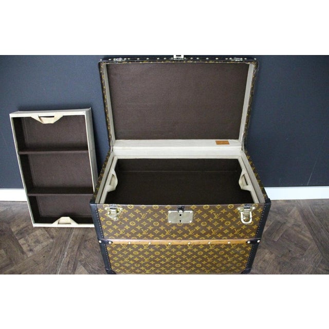 Antique Shoe Trunk from Louis Vuitton, 1920s For Sale - Image 13 of 18