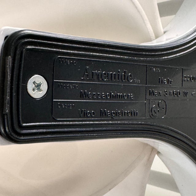 Mezzachimera Table Lamp attributed to Vico Magistretti for Artemide, 1969 For Sale - Image 13 of 14