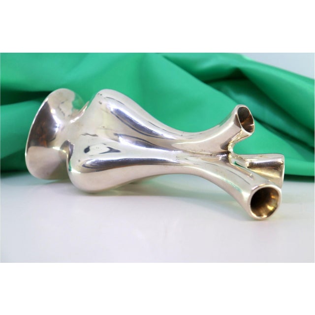 Smal Modernist Style Silver Jug For Sale - Image 3 of 7