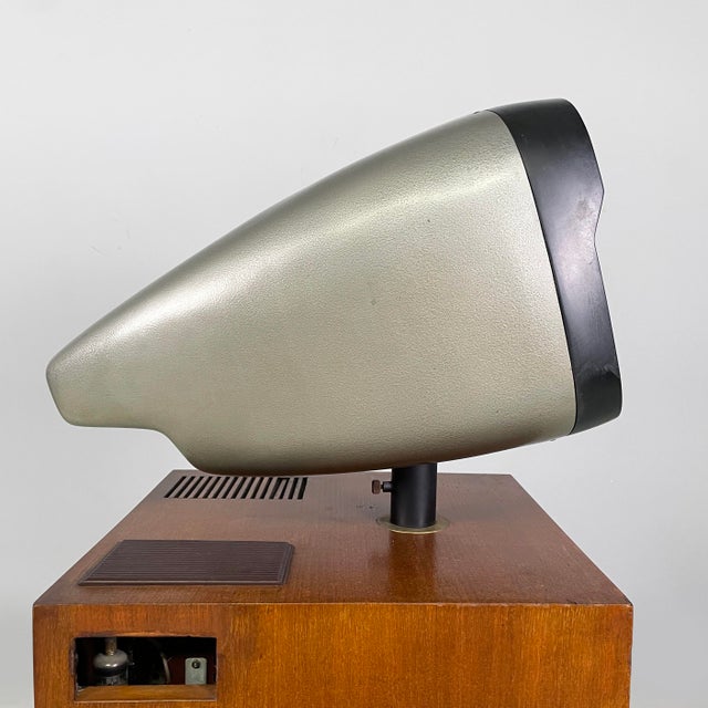 Mid-Century Italian Model 1718 Television by Sergio Berizzi, Cesare Buttè and Dario Montagni for Phonola, 1957 For Sale - Image 6 of 18