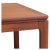 Mid-Century Modern Danish Mid-Century Modern Teak Rectangular Side Table For Sale - Image 3 of 6