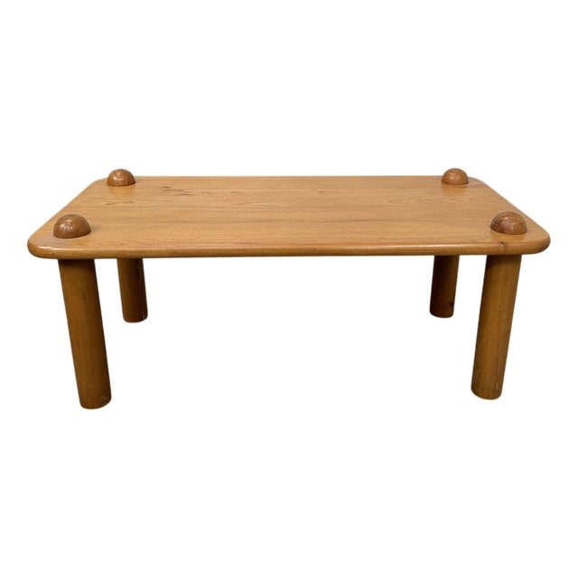 Pine Coffee Table, 1970s For Sale