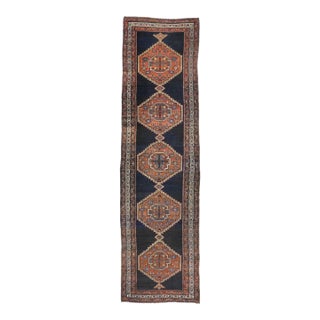 Antique Persian Hamadan Rug, 03'06 X 12'08 For Sale