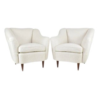 Italian Lounge Chairs, Isa Bergamo, Circa 1955–60 For Sale