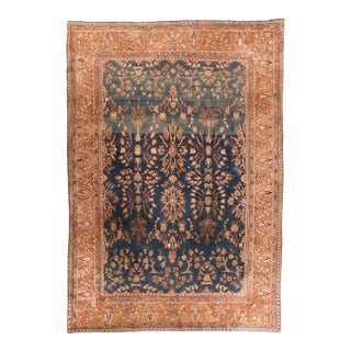 Antique Mohajeran Sarouk Rug 8'7'' x 12'5'' For Sale